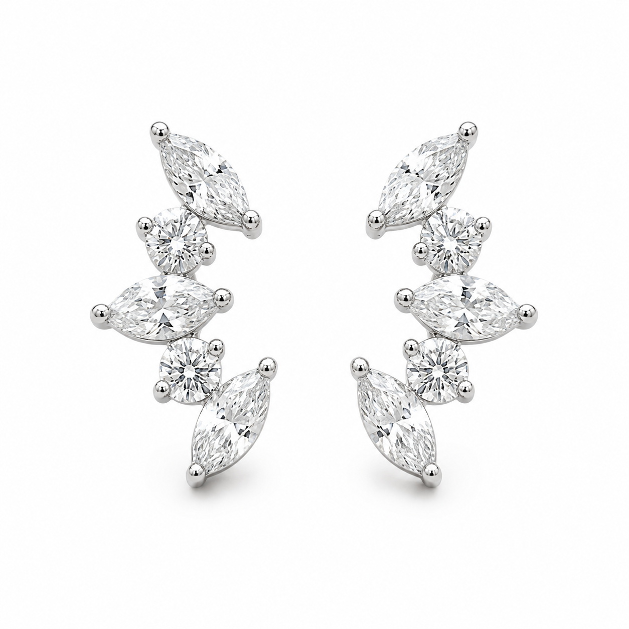 Silver Sterling  Perfect Earrings