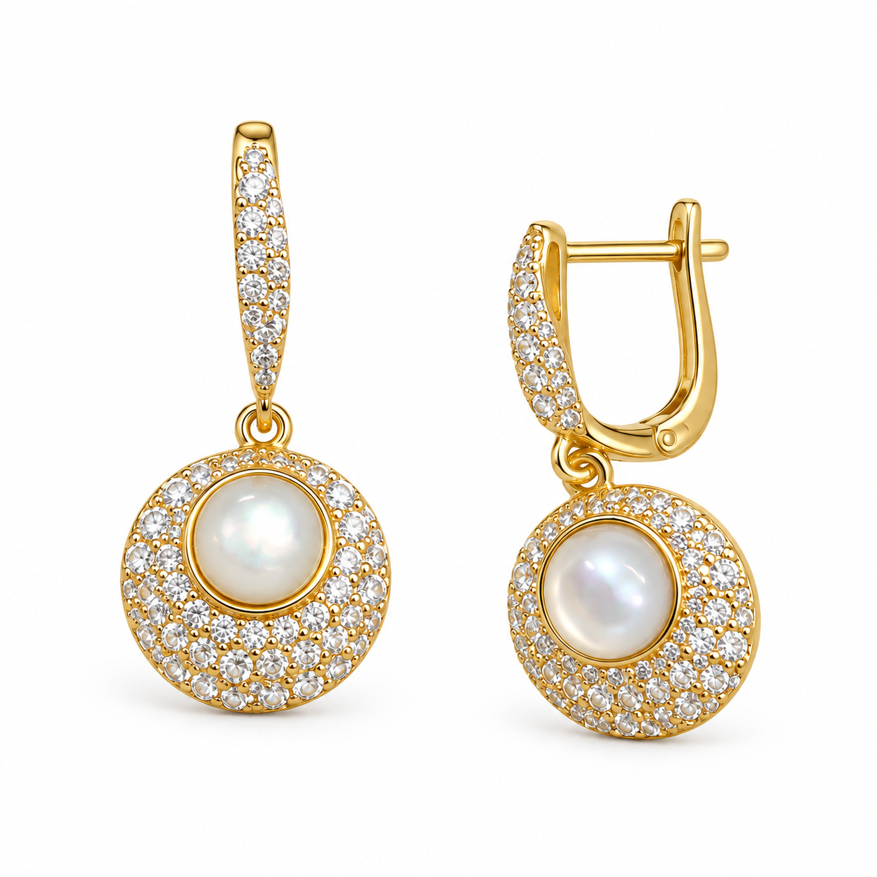 925 Silver Kira Drop Earrings