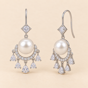 925 Silver Sally Drops Earrings