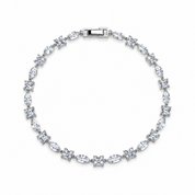 Square And Marquis Bracelet