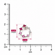 Mini Novak Earrings - Pink