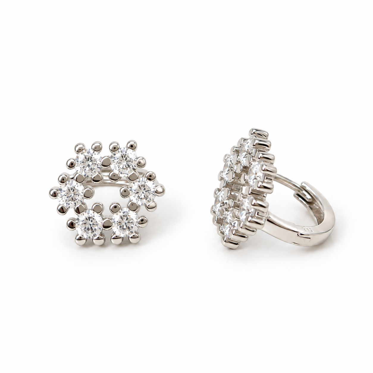 Flower In Flower Earring