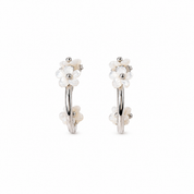 Flora Earrings - White MOP