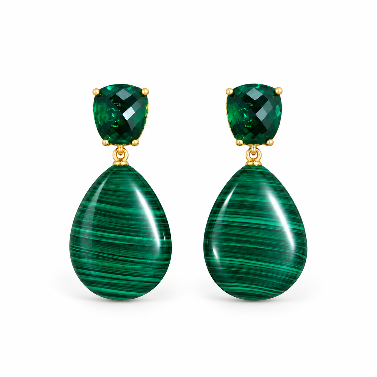 925 Silver Alina Drop Earrings