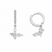 Ringlet Butterfly Earrings