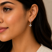 Ringlet Butterfly Earrings