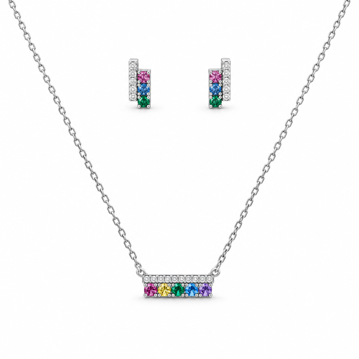 925 Silver Multicolour Majesty