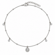 Star Dotted Charm Anklet