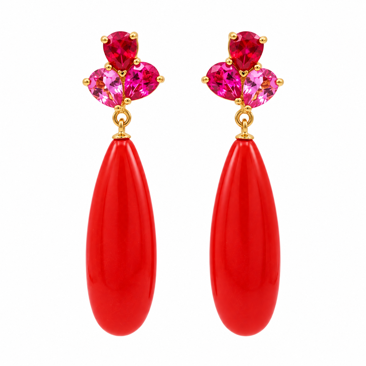 925 Silver Cosima Drop Earrings