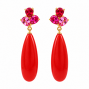 925 Silver Cosima Drop Earrings