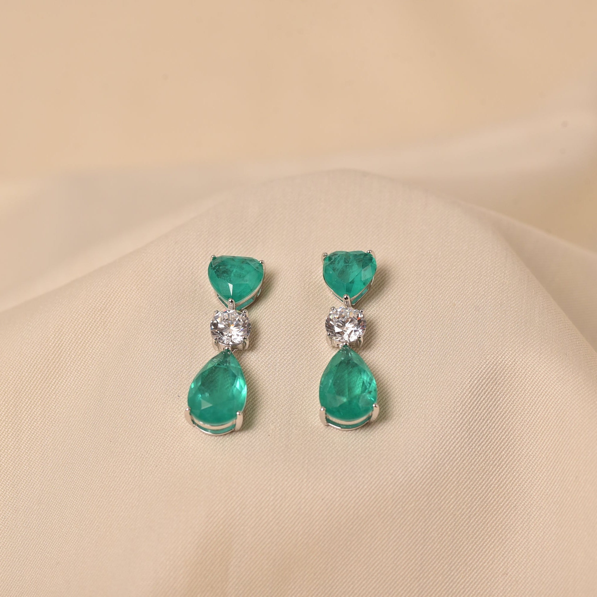 Torquise Drops and Dangler Earring for Women by Elyta