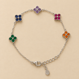 5-Dot Diamond Bracelet - Colourful