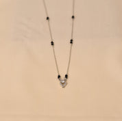 925 Silver Mangalsutra with Western Wear by Elyta