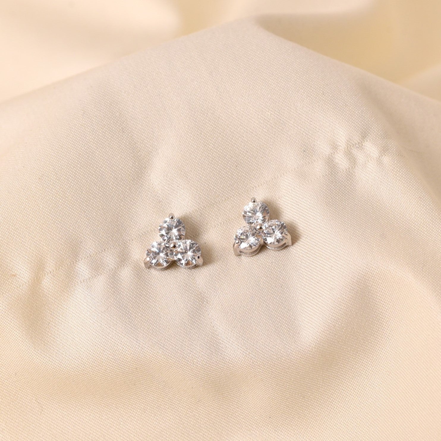 Three-Star Earrings