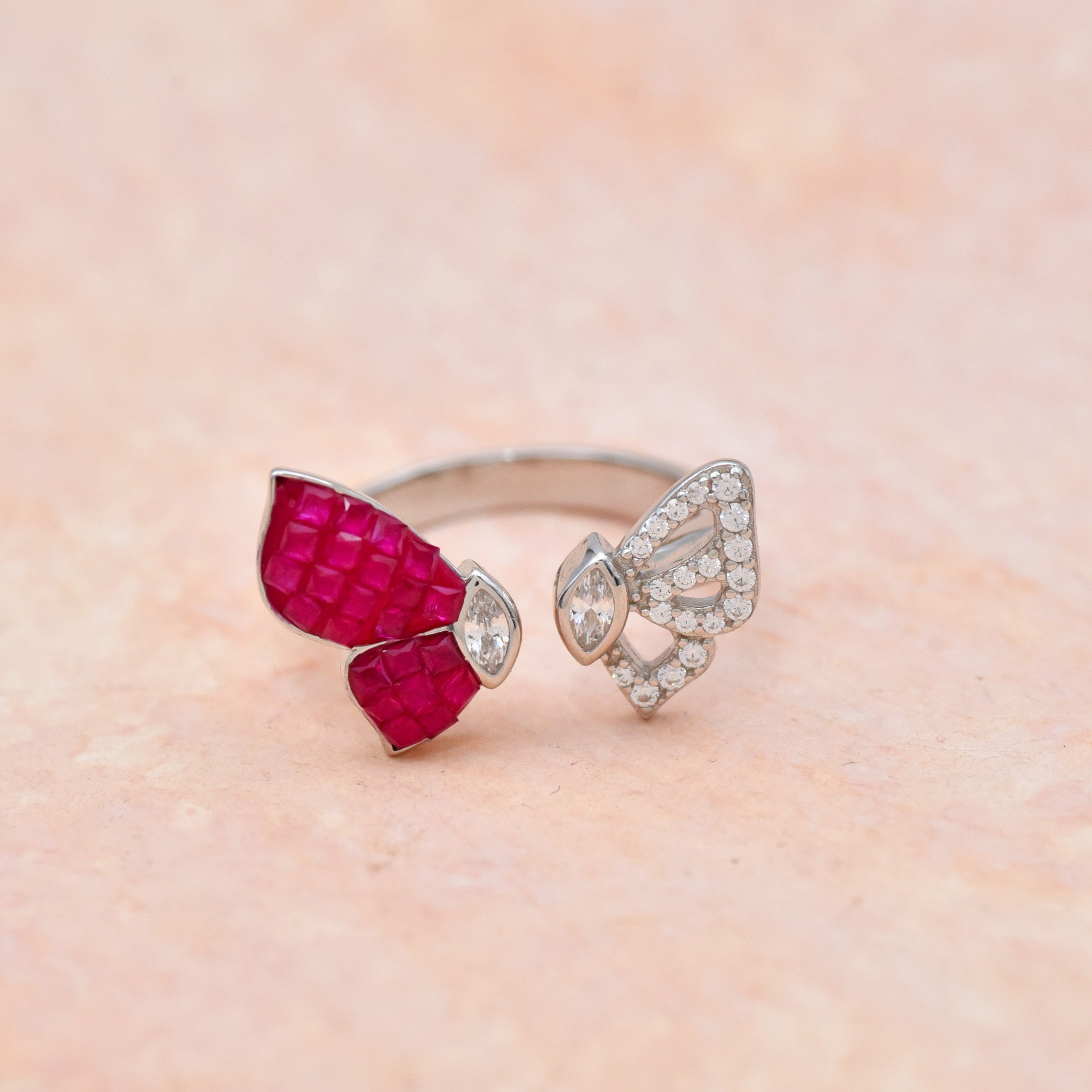 Butterfly Dreams Ring - Pink