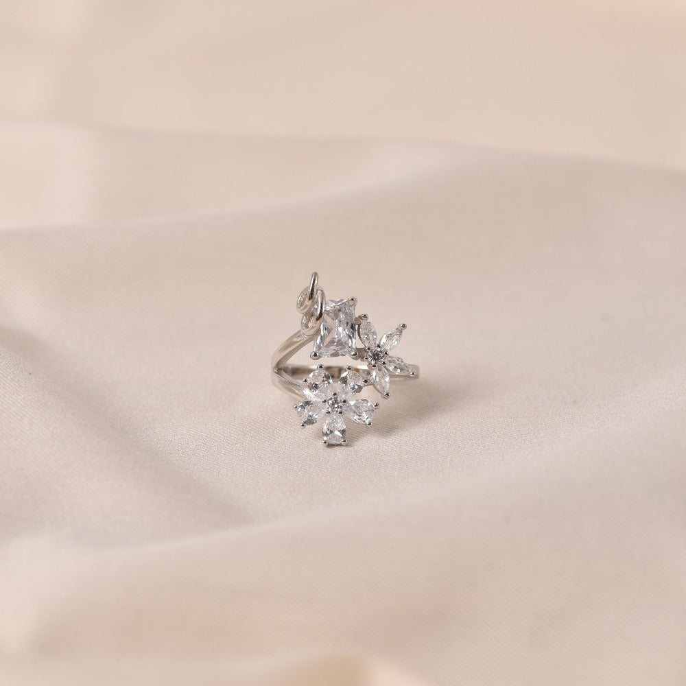 Silver Opal Oasis Ring