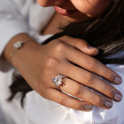 Silver Opal Oasis Ring