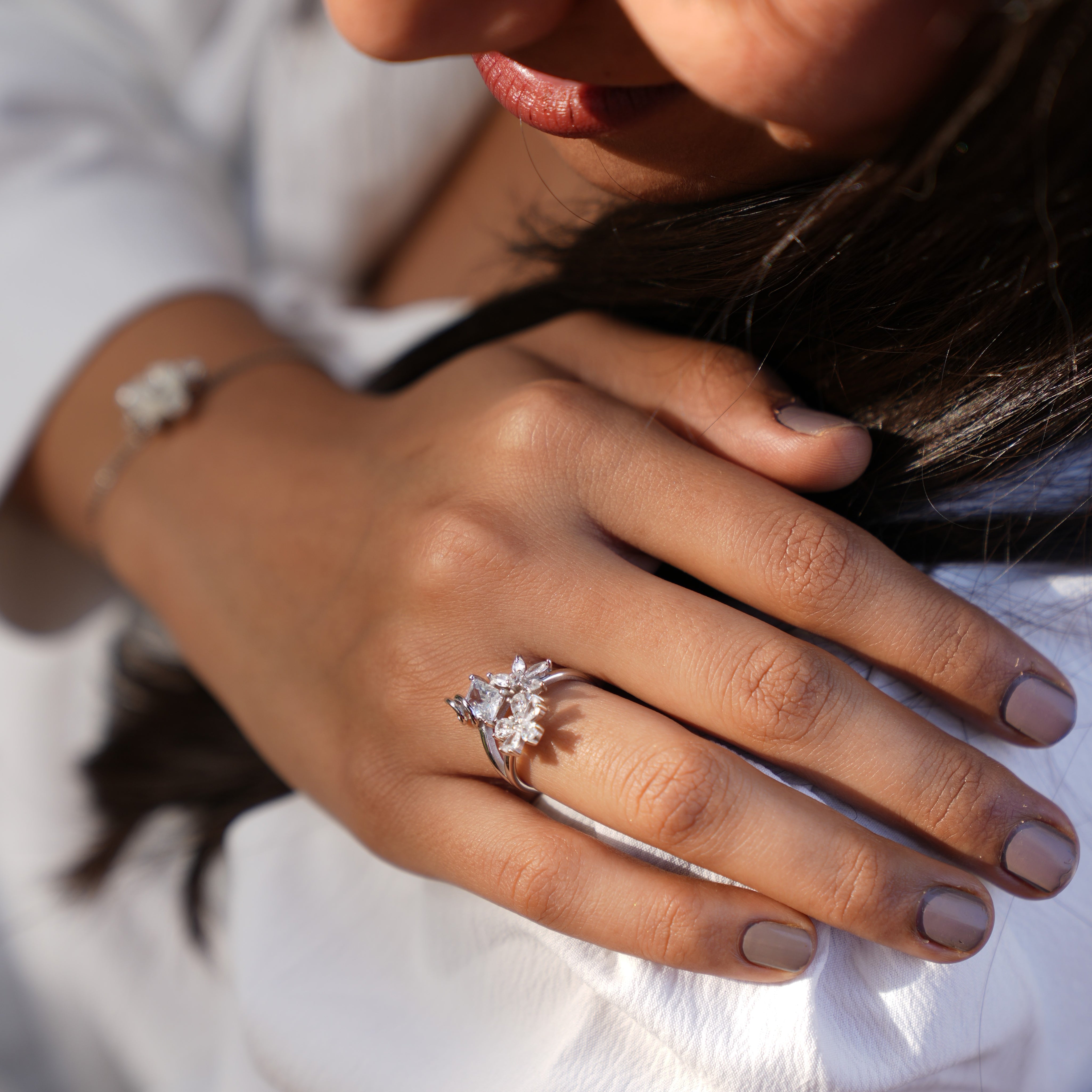 Silver Opal Oasis Ring