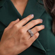 Silver Evolve Ring