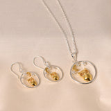 Chrowl Pendant Set with chain