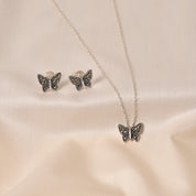 MystiqueMoth Pendant Set