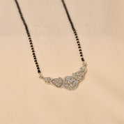 925 Silver Diamond-like stone Mangalsutra for women by Elyta