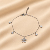 925 Silver  Daisy  Tennis Bracelet