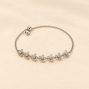 Petite Flowers Tennis Bracelet