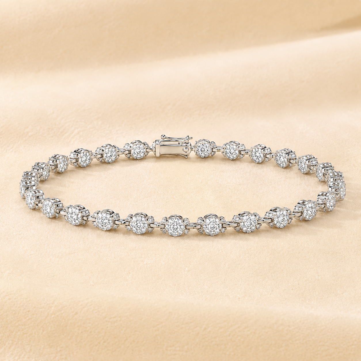 925 Wedding Heavy Silver Bracelet for Women in India by Elyta