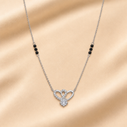 925 Silver Heartline Mangalsutra
