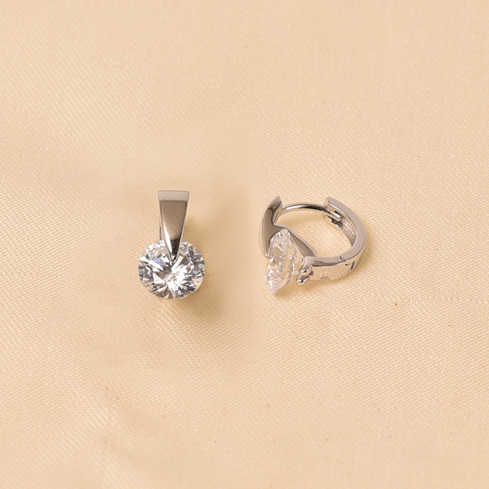 Luxury 925 Silver Ear Wrap Hoops - Elyta