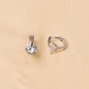 Luxury 925 Silver Ear Wrap Hoops - Elyta