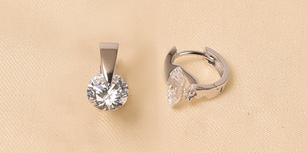 Luxury 925 Silver Ear Wrap Hoops - Elyta