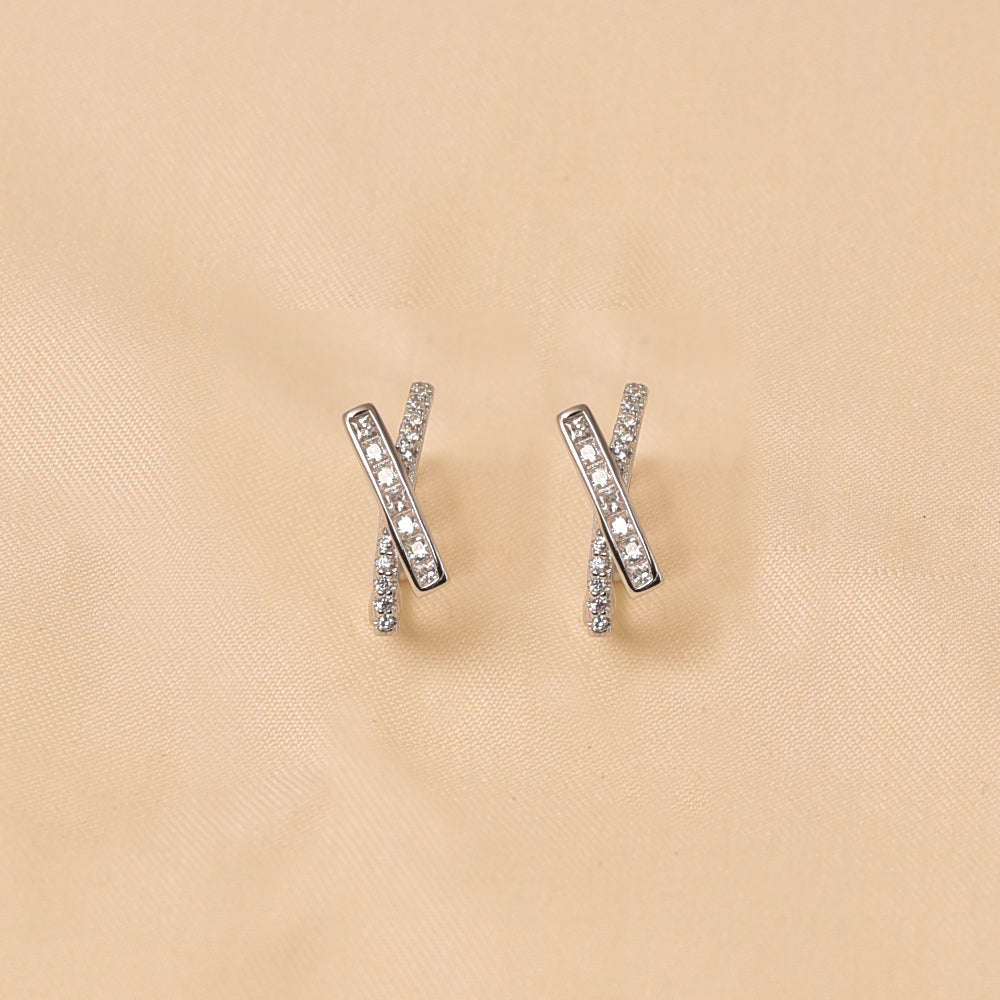 925 Sterling Silver Hoop Earrings for women daily wear - Elyta