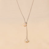 Two Pearl Fancy Necklace