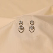 Buy Silver Necklace Set online  in Diamond-like stone by Elyta