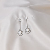 925 Silver mother of pearl Earring- Elyta