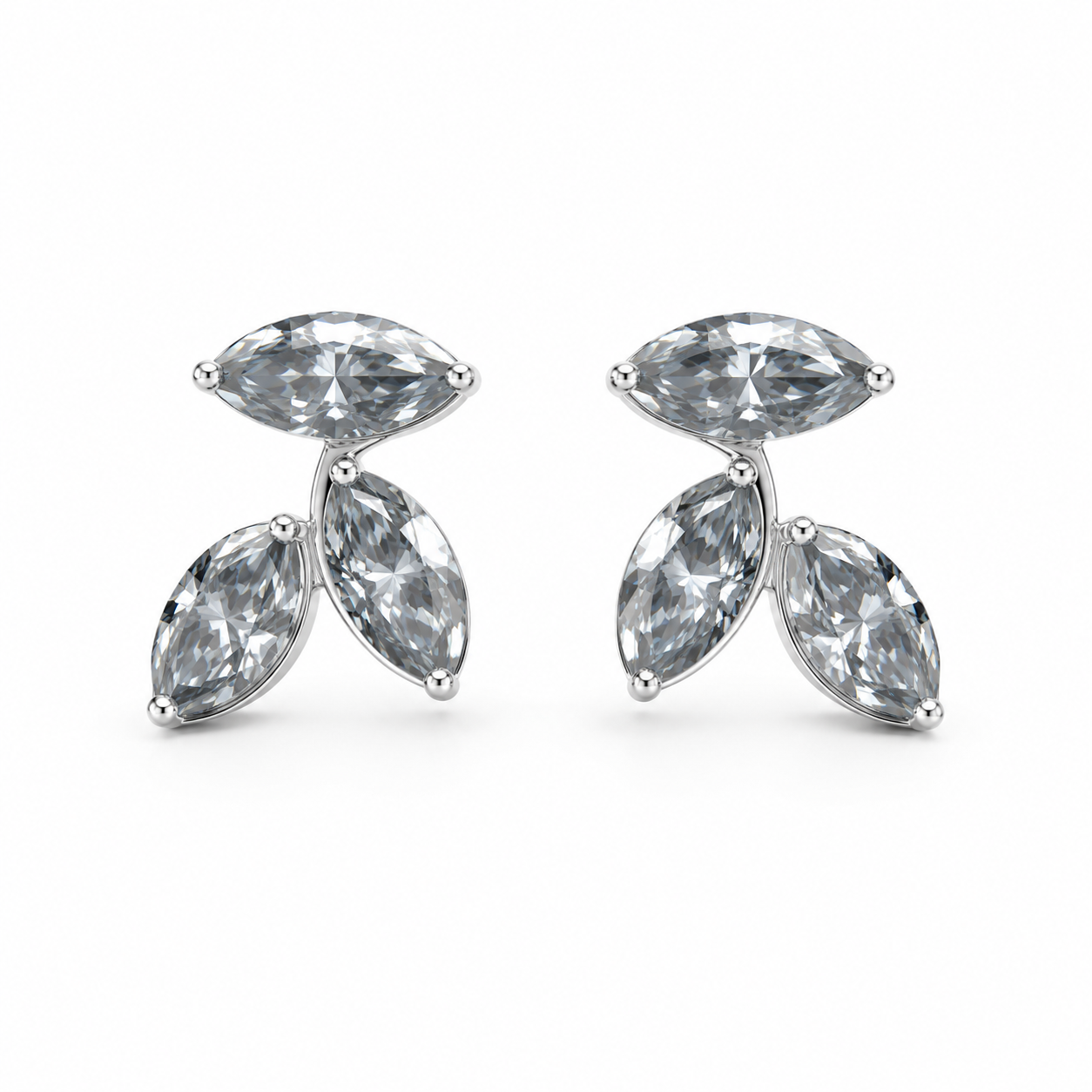 Moonlight Magic Earrings - Light Blue