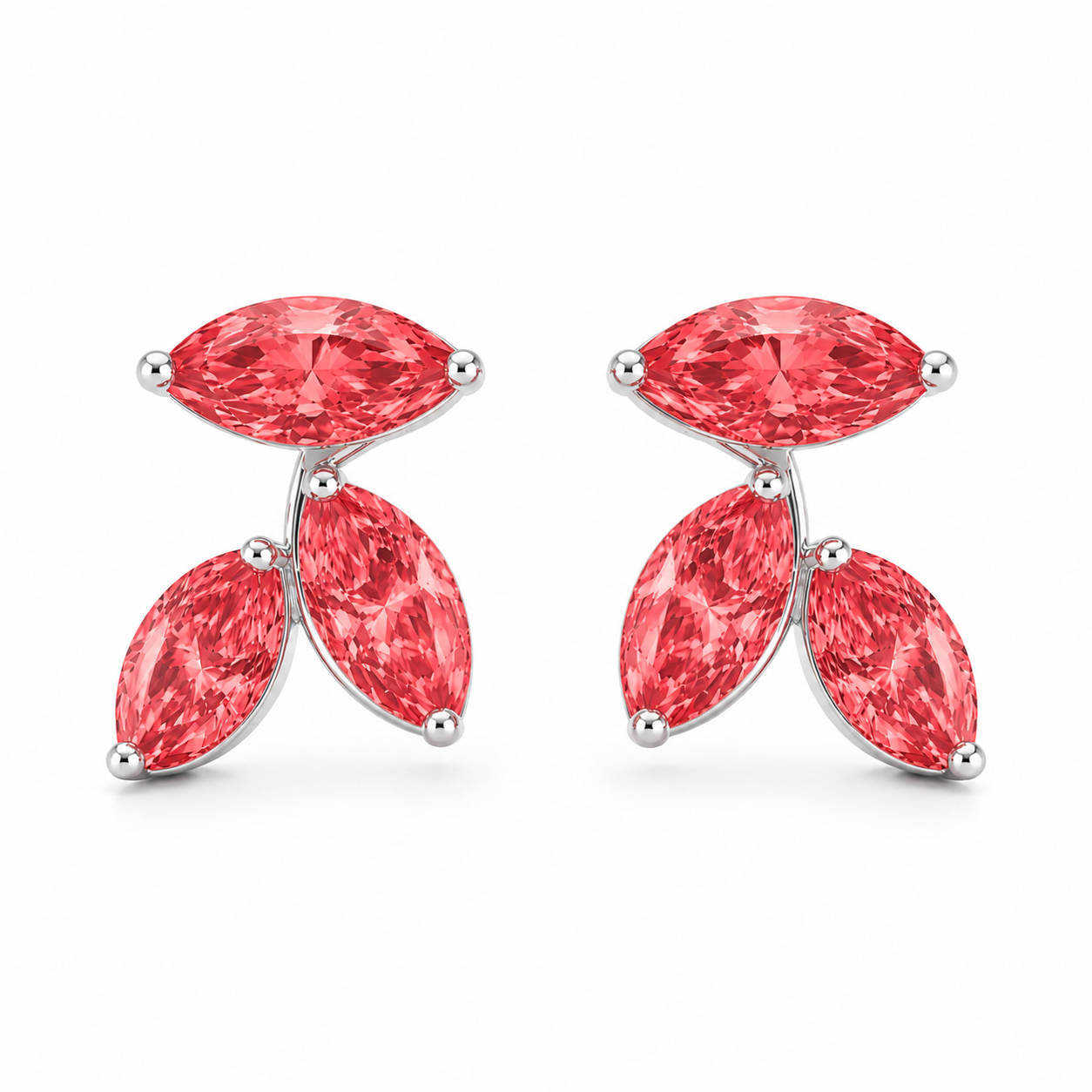 Moonlight Magic Earrings - Pink
