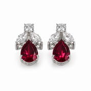 Meadows Earrings - Red