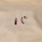 Rainbow Earrings - Pink