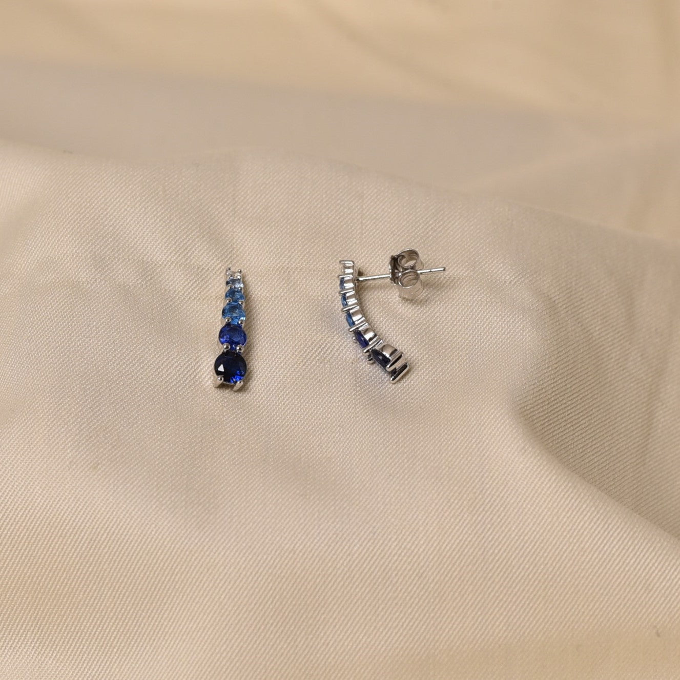 Rainbow Earrings - Blue