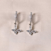 Ringlet Butterfly Earrings
