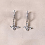 Ringlet Butterfly Earrings