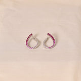 Gradient Earrings - Pink