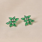 Marigold Mini Earrings - Green