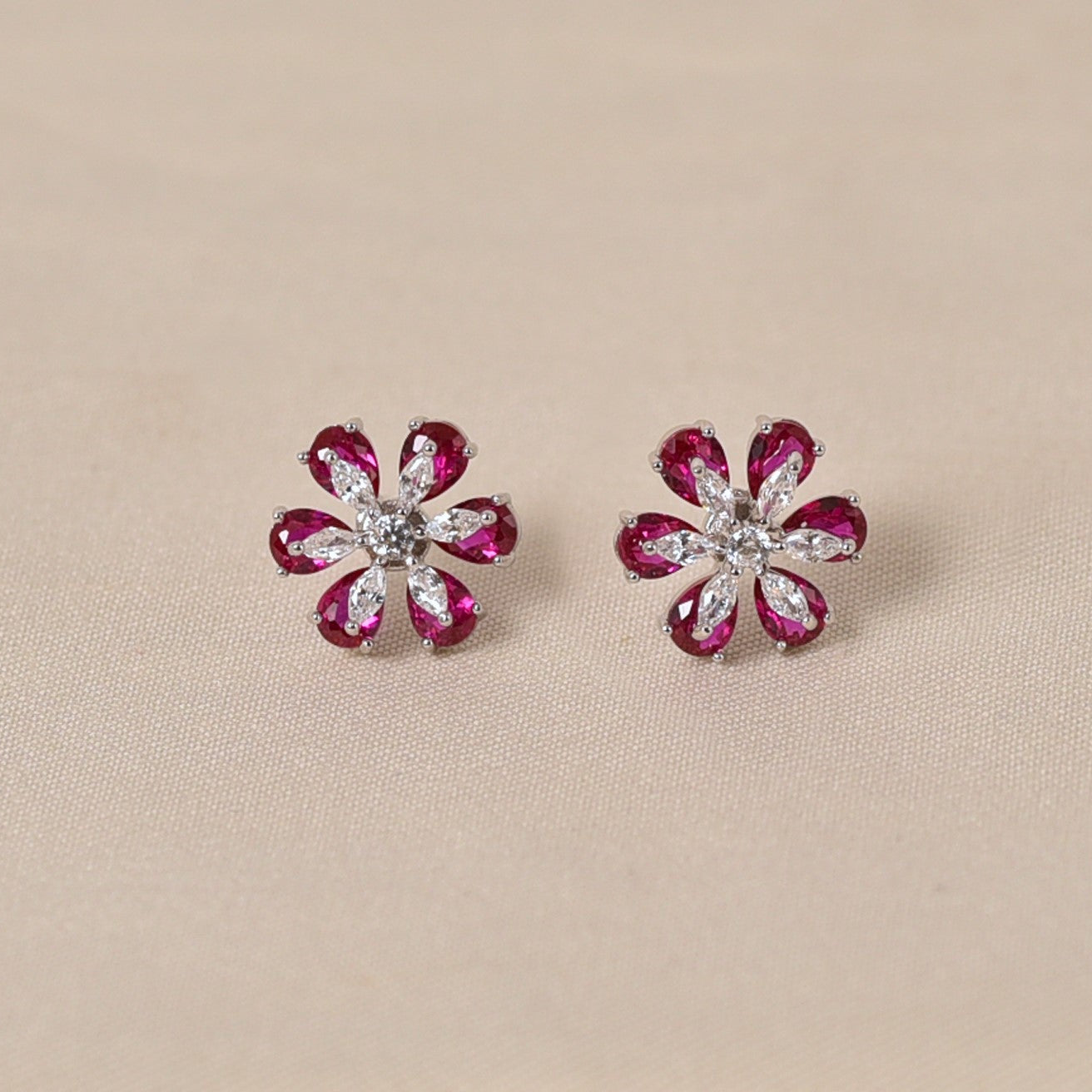 Illuminate Studs - Pink