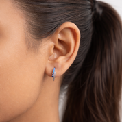 Narcissa Hoops - Blue