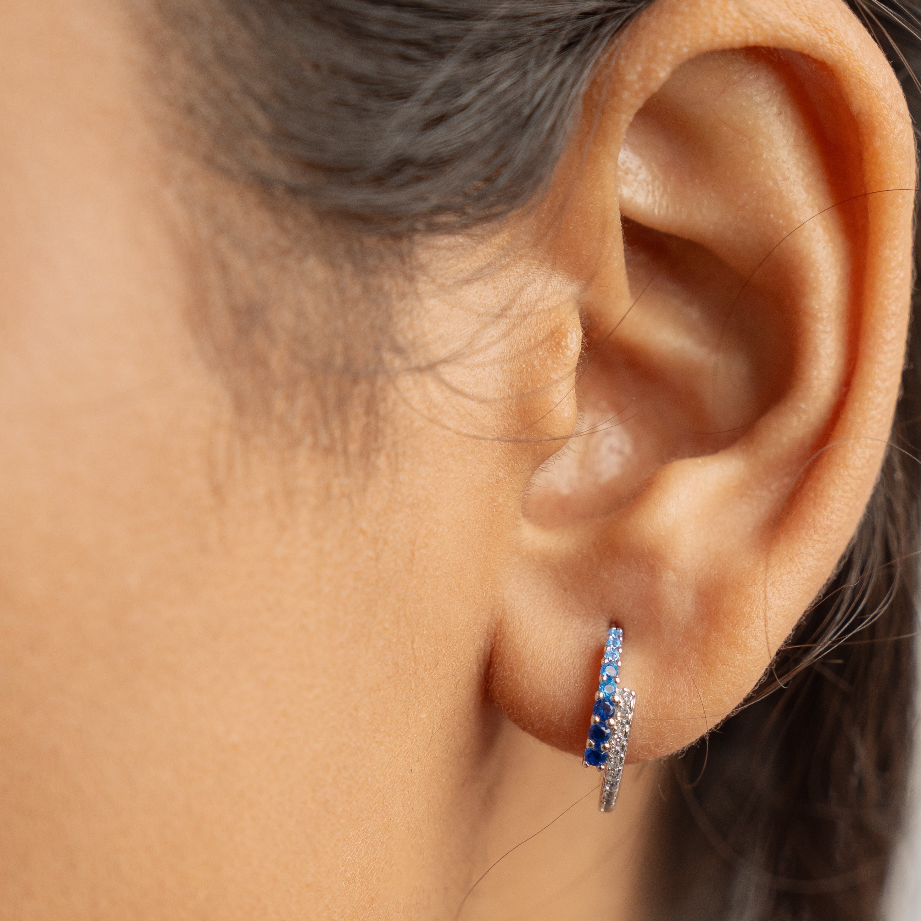 Narcissa Hoops - Blue