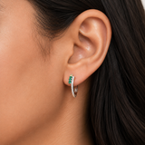 Narcissa Hoops - Green